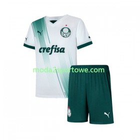 Koszulka Palmeiras Dziecięcy Wyjazdowe Stroje Piłkarskie 2023/24 Krótki Rękaw